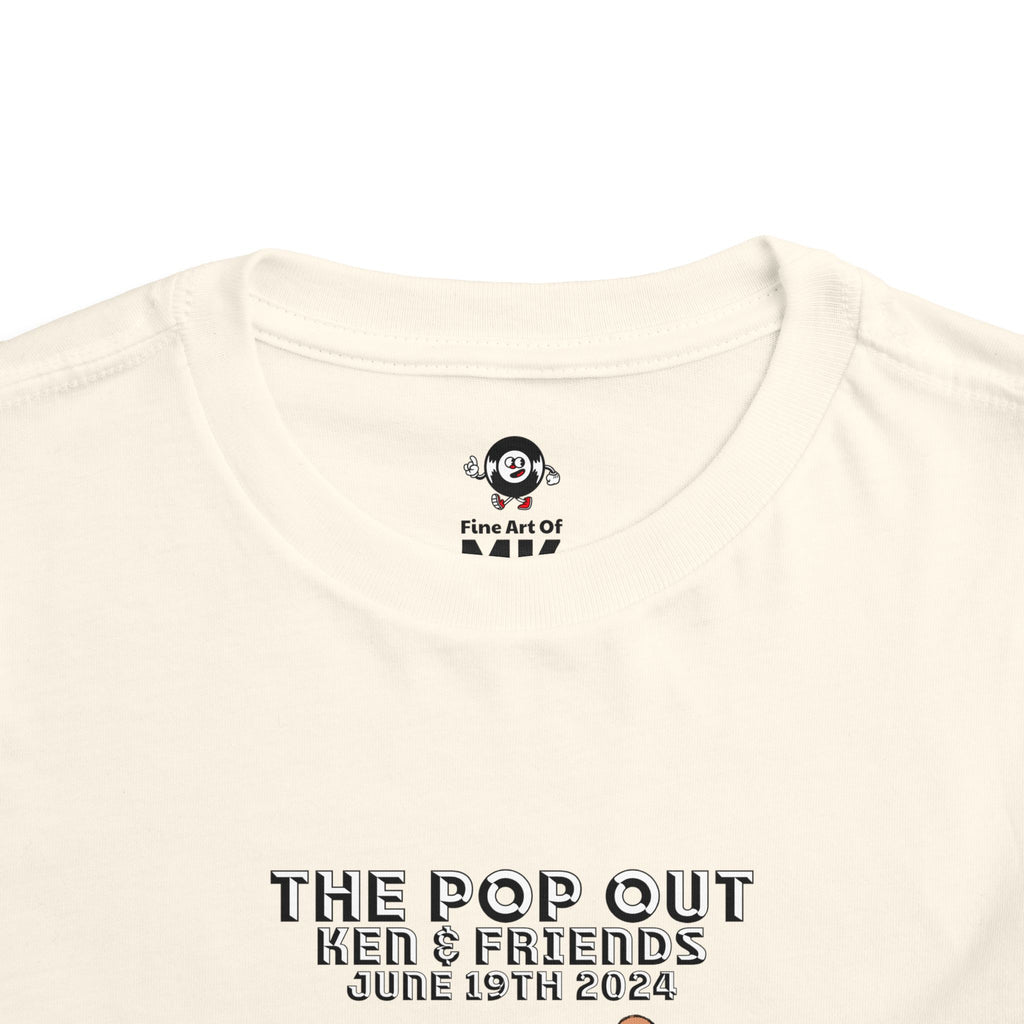 The Pop Out - Toddler Short Sleeve Tee