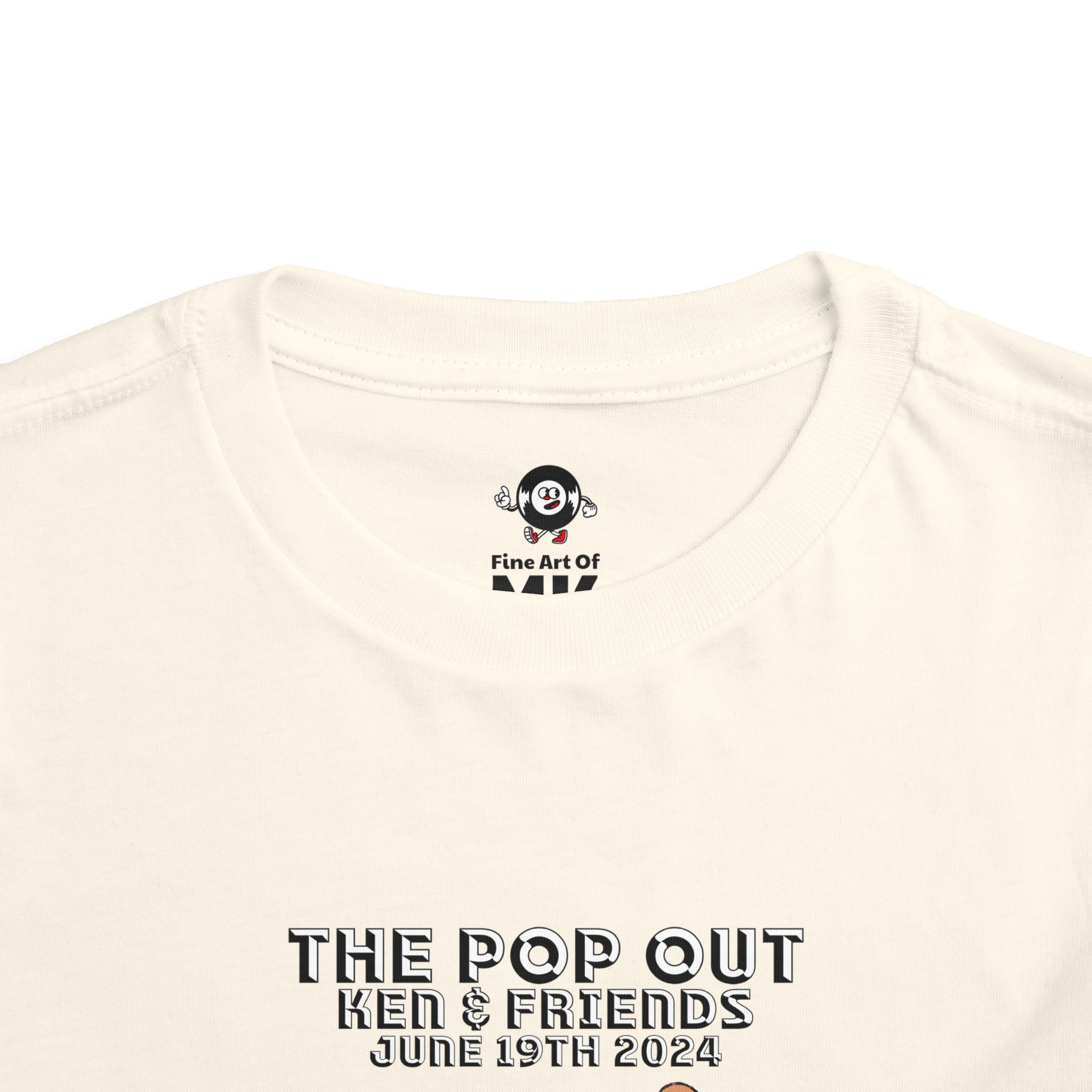 The Pop Out - Toddler Short Sleeve Tee