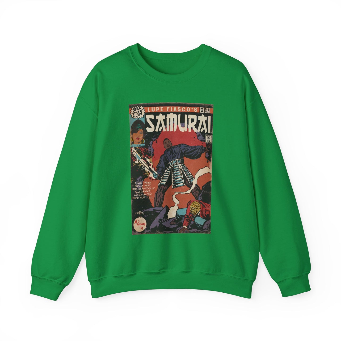 Samurai Unisex Heavy Blend™ Crewneck Sweatshirt