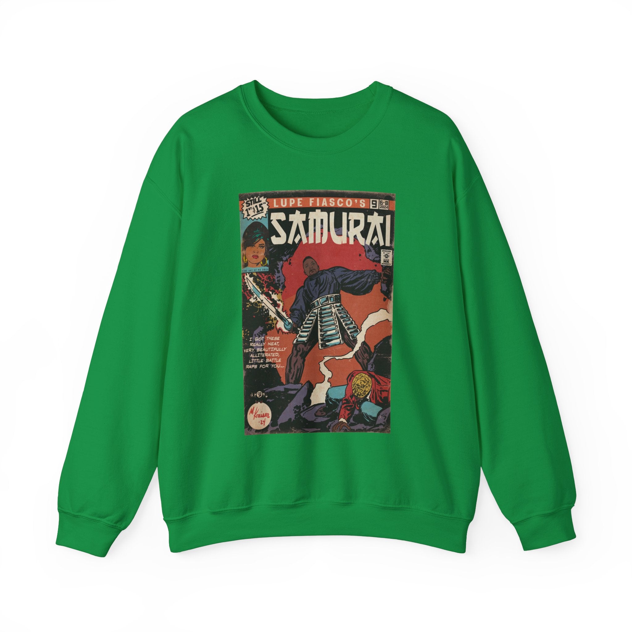 Samurai Unisex Heavy Blend™ Crewneck Sweatshirt