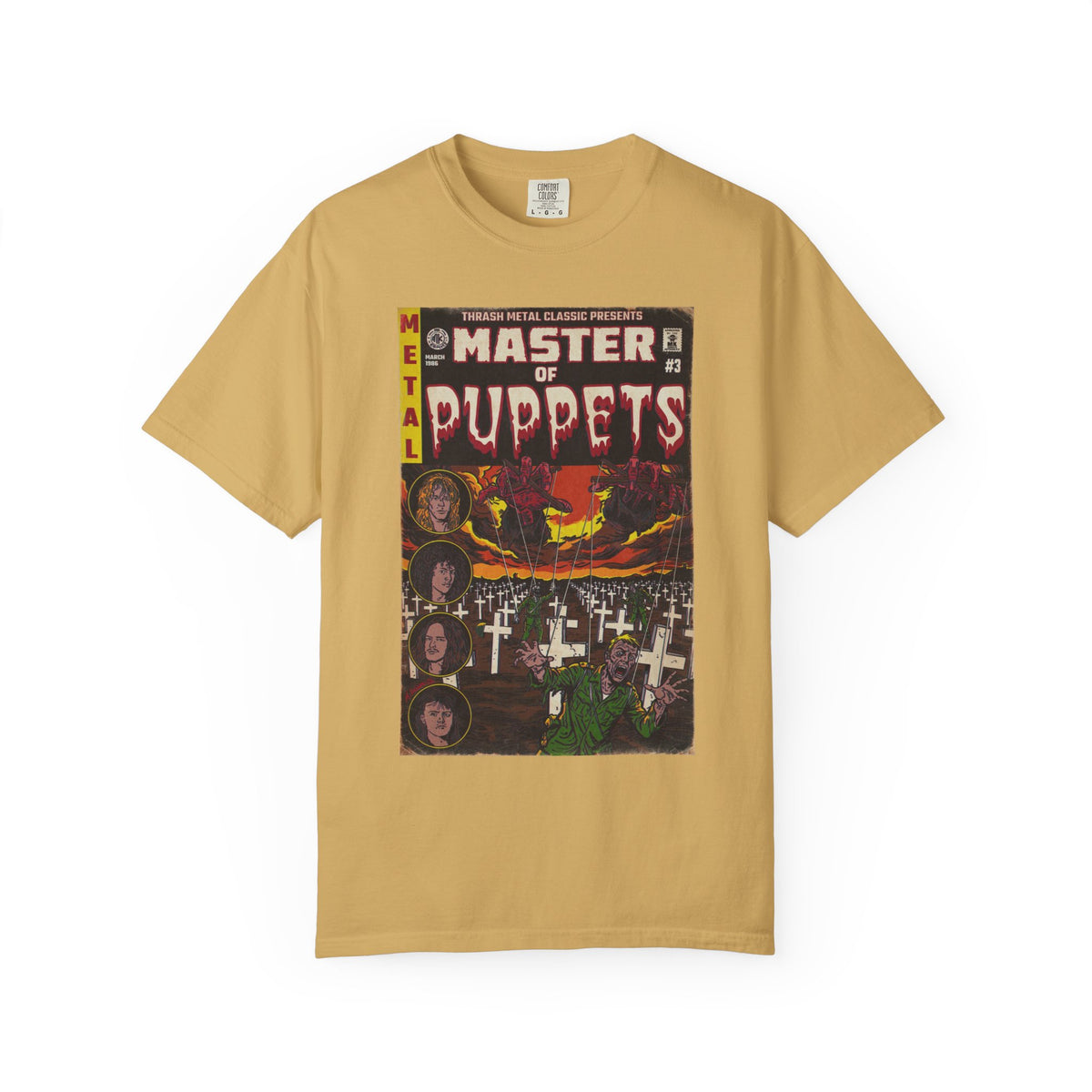 Master of Puppets - Unisex Garment-Dyed T-shirt