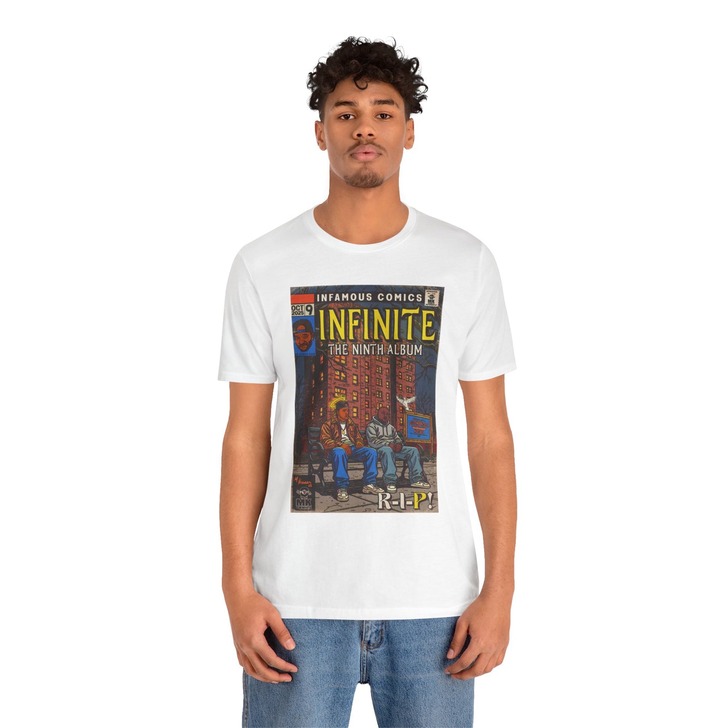 Infinite - Comic Book Art - Unisex Jersey Short Sleeve Tee