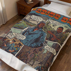 What's Going On - Velveteen Plush Blanket