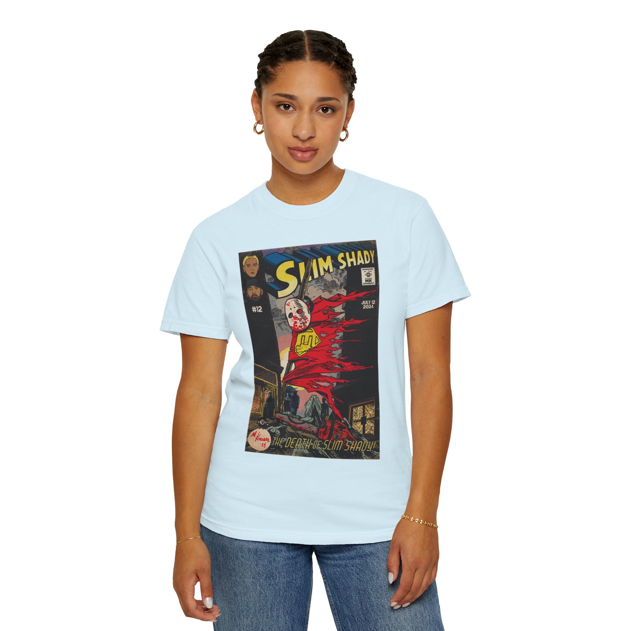 Death of Slim Shady - Unisex Comfort Colors T-shirt