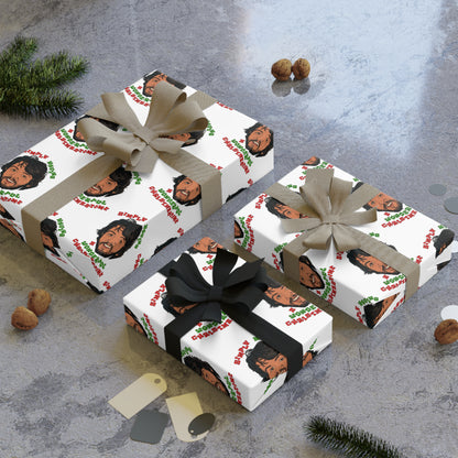 Wonderful Christmastime- Christmas- Gift Wrapping Paper Rolls, 1pc