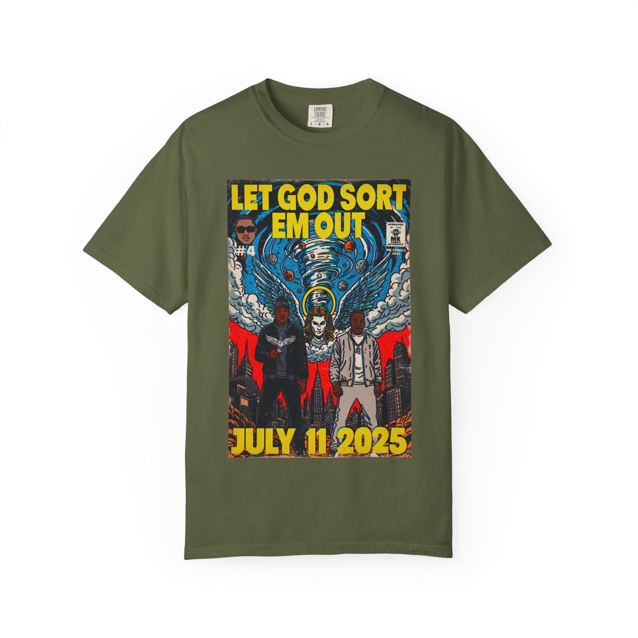 Let God Sort Em Out - Unisex Comfort Colors T-shirt