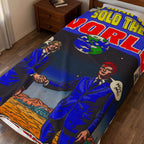 The Man Who Sold the World - Velveteen Plush Blanket