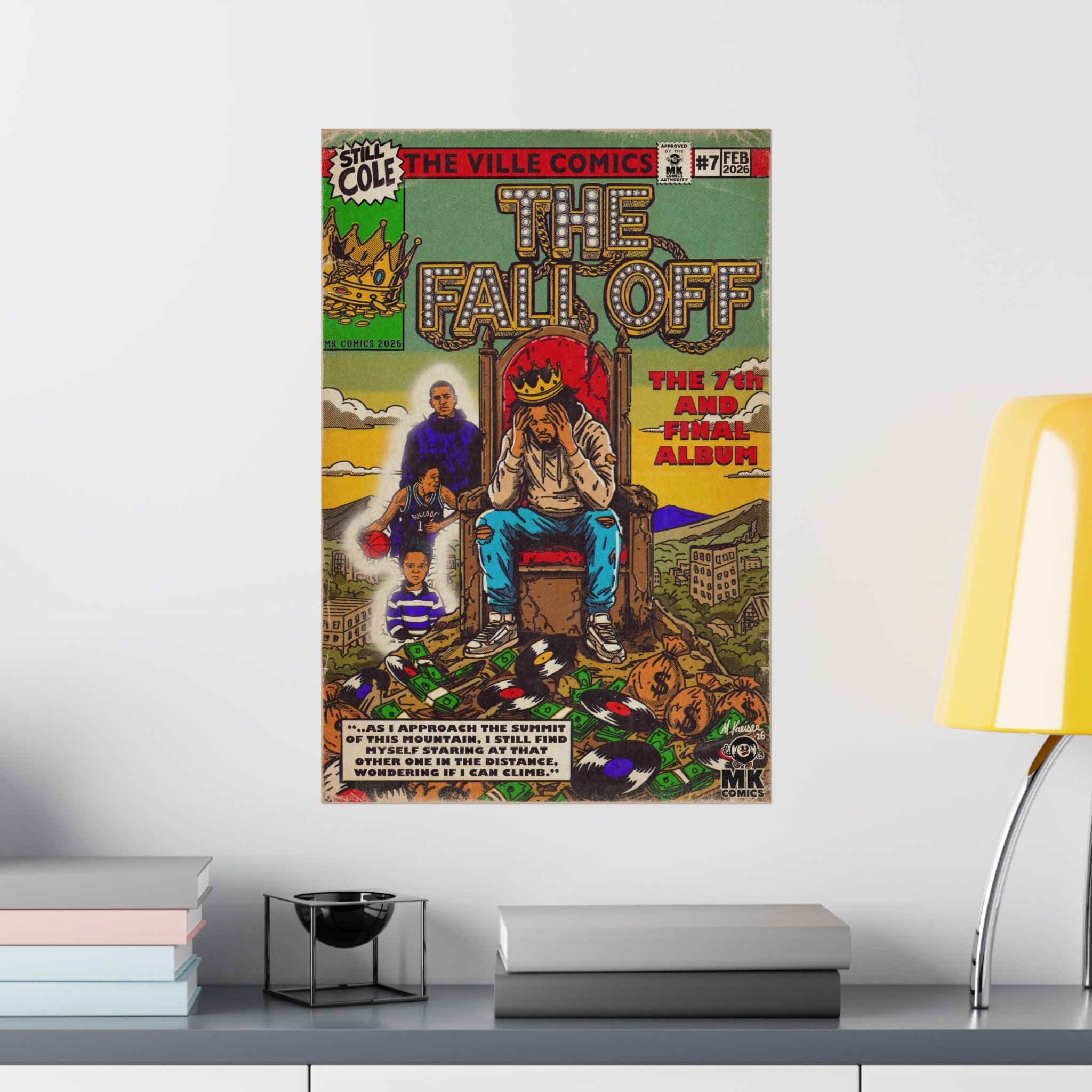 The Fall Off - Matte Vertical Posters