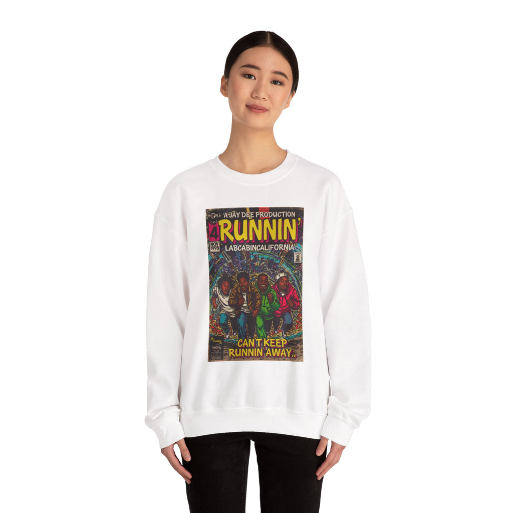 Runnin' - Unisex Heavy Blend™ Crewneck Sweatshirt