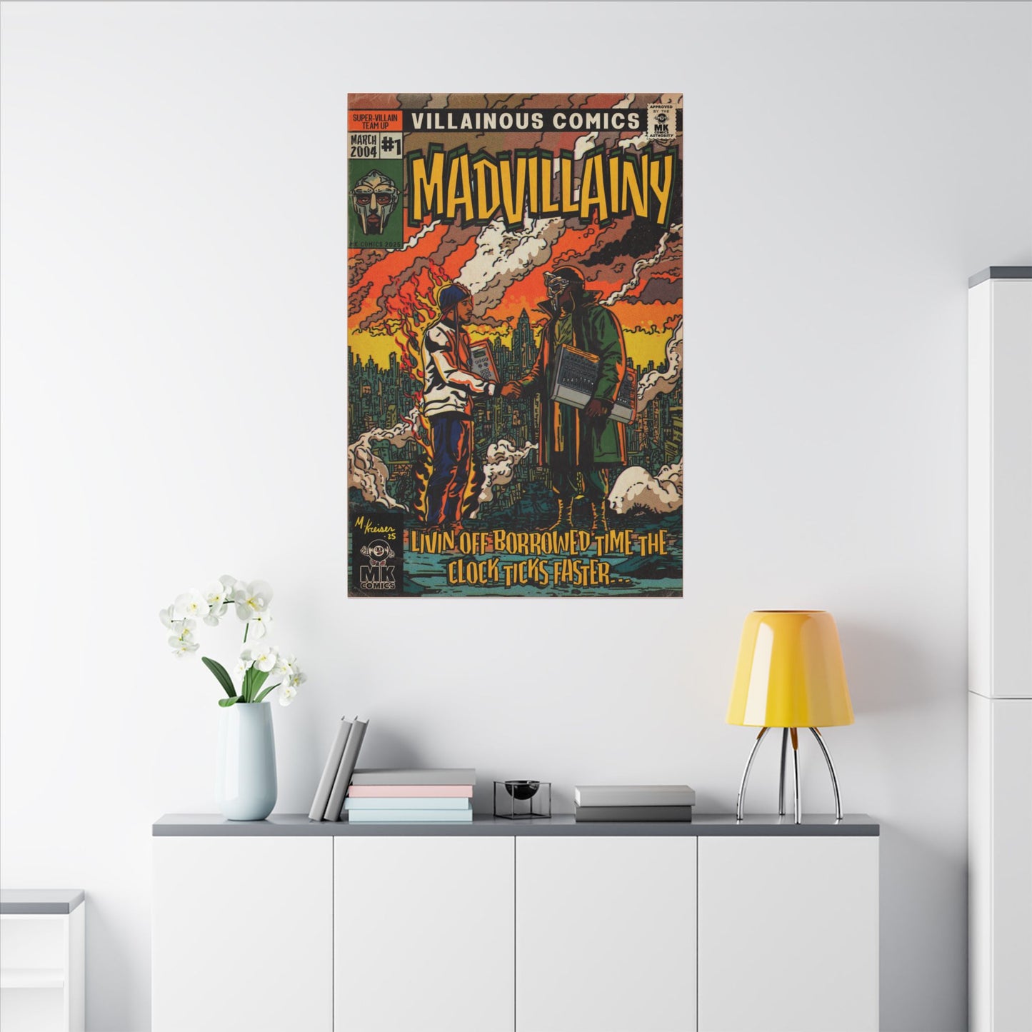 Madvillainy - Matte Canvas, Stretched, 0.75" (Multi-Size)