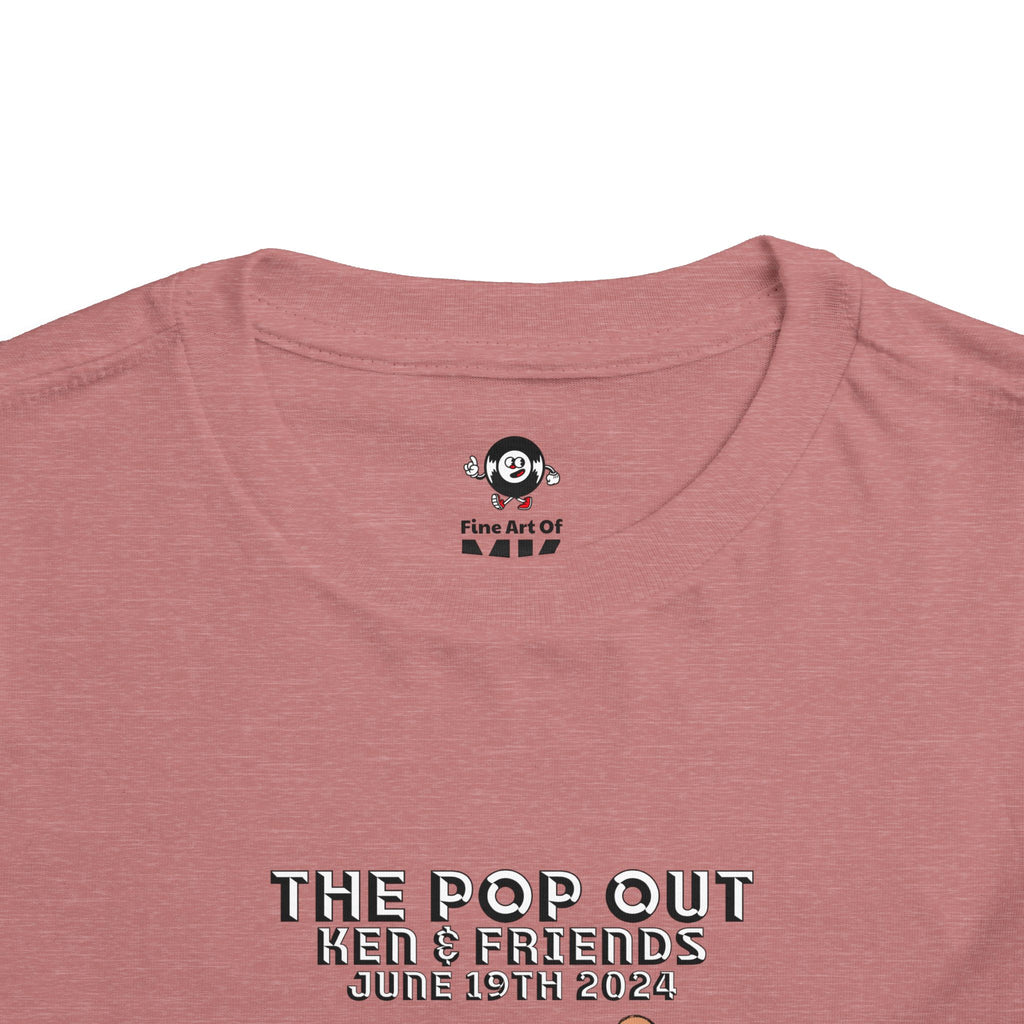 The Pop Out - Toddler Short Sleeve Tee