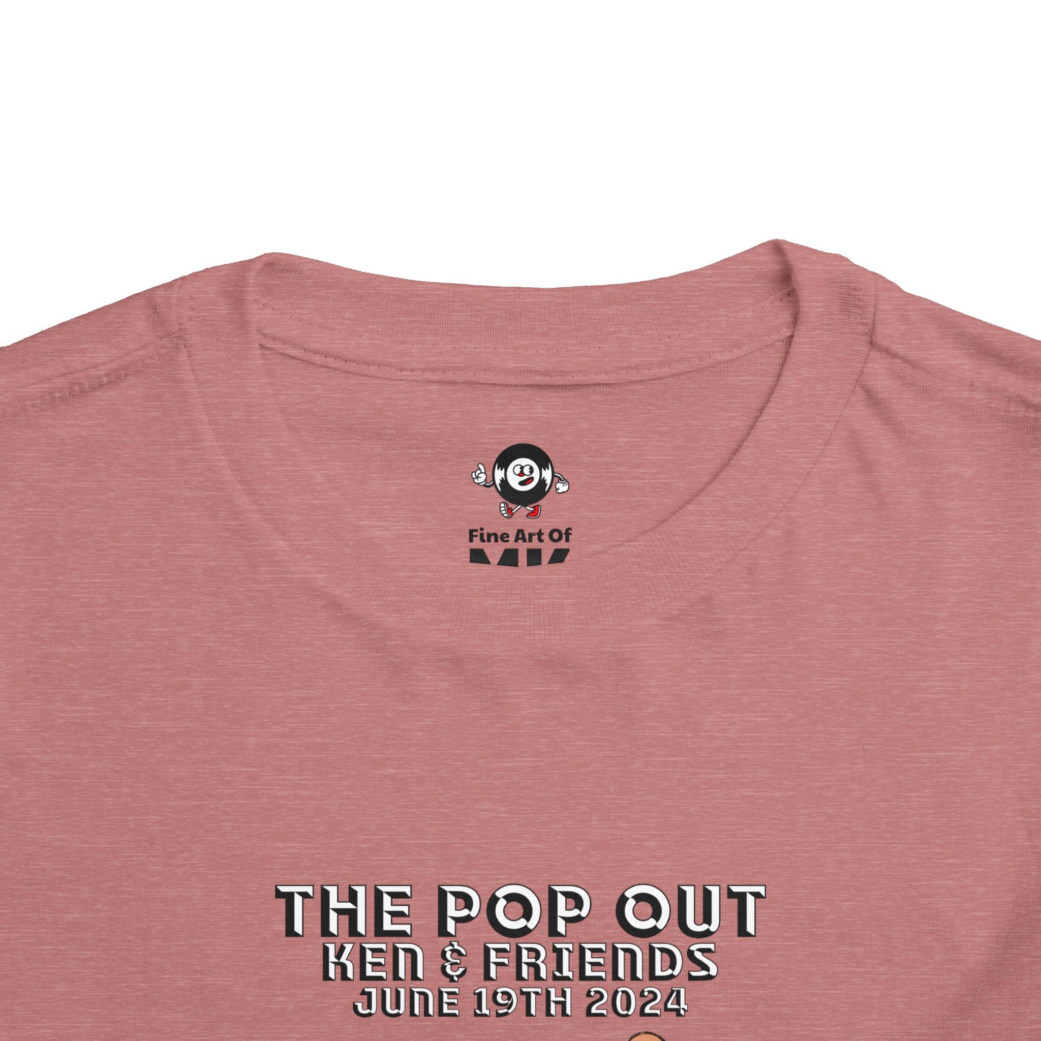 The Pop Out - Toddler Short Sleeve Tee
