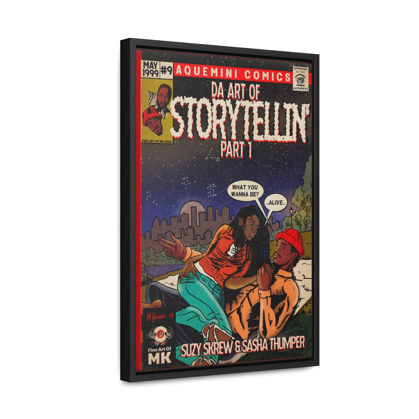 OutKast Da Art of Storytellin’ Part 1 - Gallery Canvas Wraps, Vertical Frame
