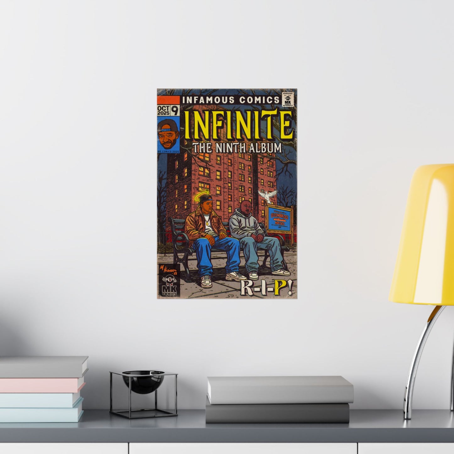 Infinite - Comic Book Art - Matte Vertical Posters