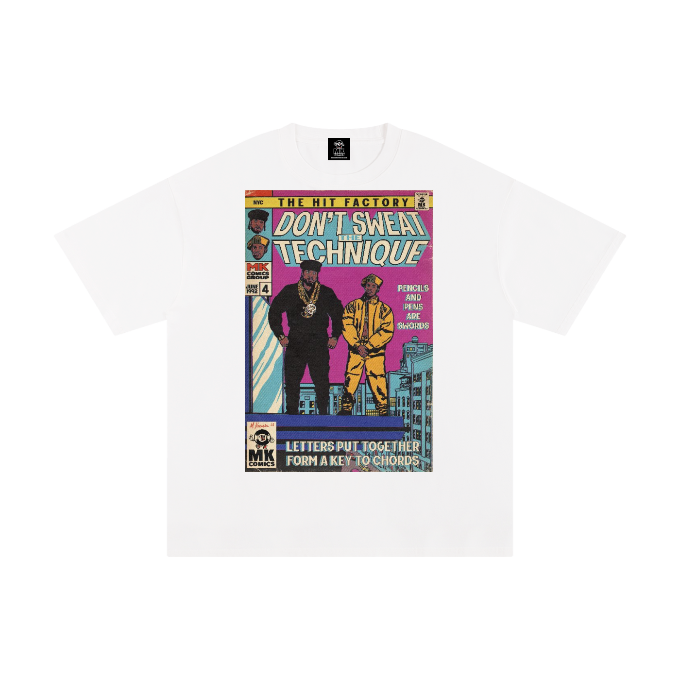 Don't Sweat the Technique - Unisex Pure Cotton T-Shirt