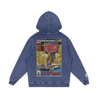 Johnny P's Caddy - Snow Washed Loose Cotton Hoodie