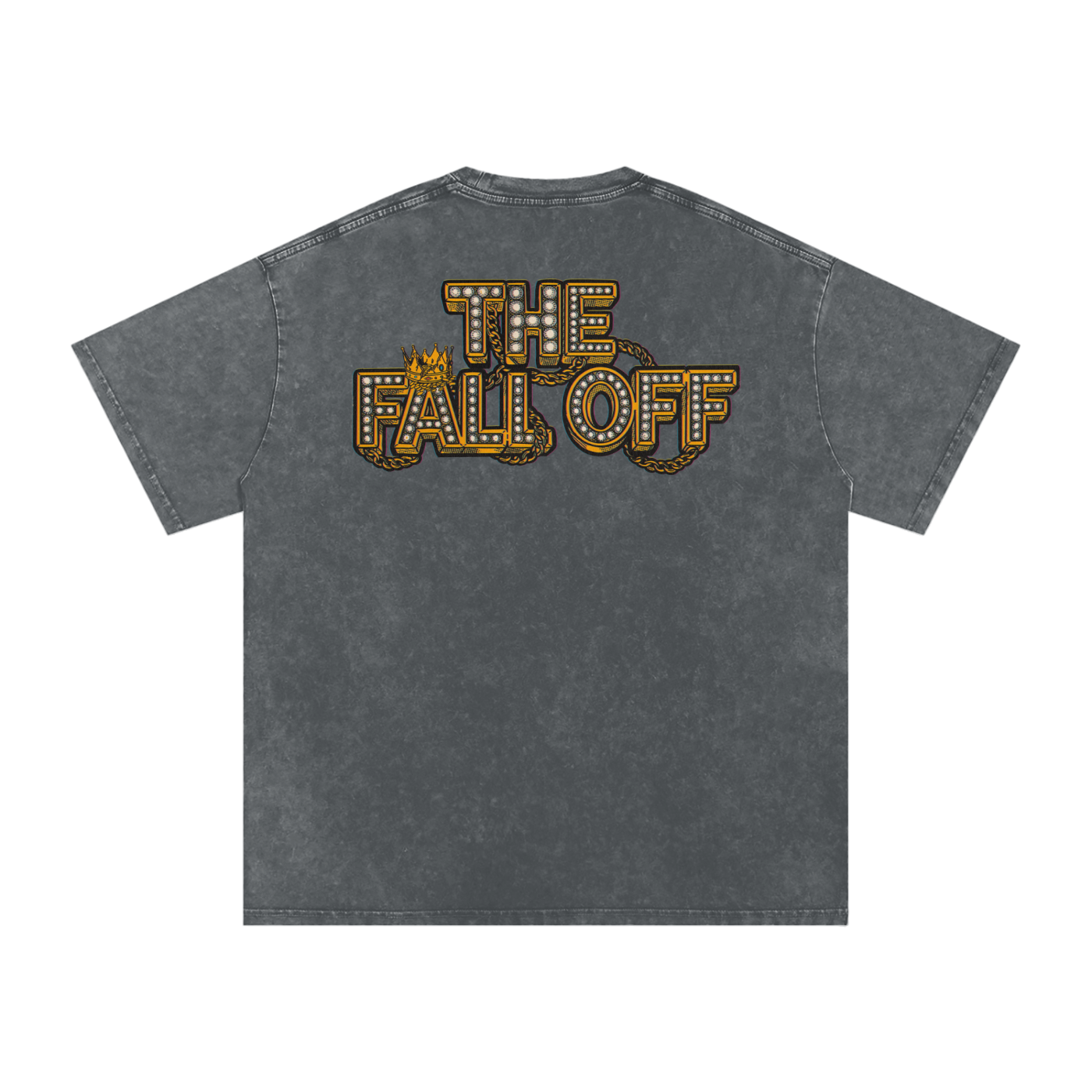 The Fall Off - Snow Washed Oversized Cotton T-Shirt