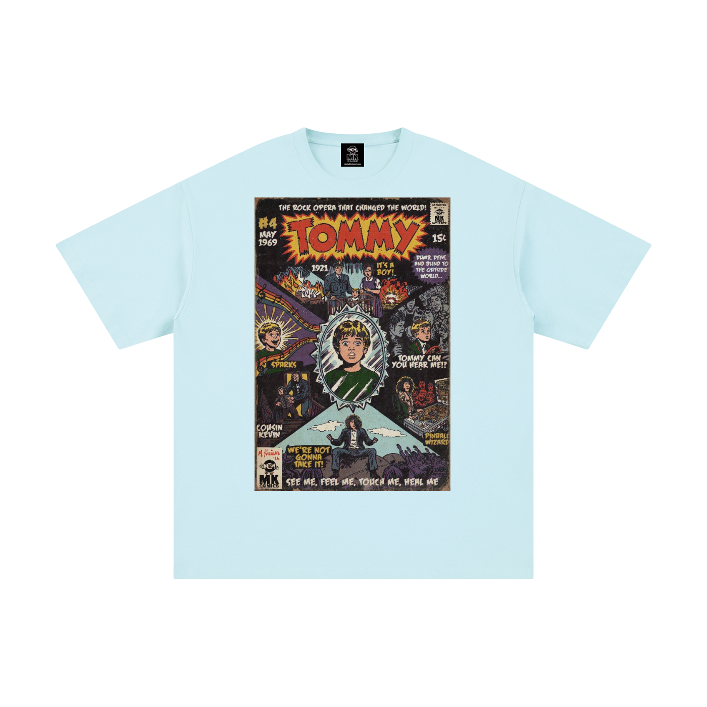 Tommy - Unisex Pure Cotton T-Shirt