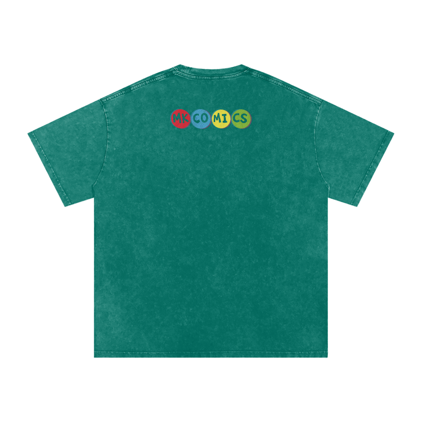 Twisted - Snow Washed Oversized Cotton T-Shirt