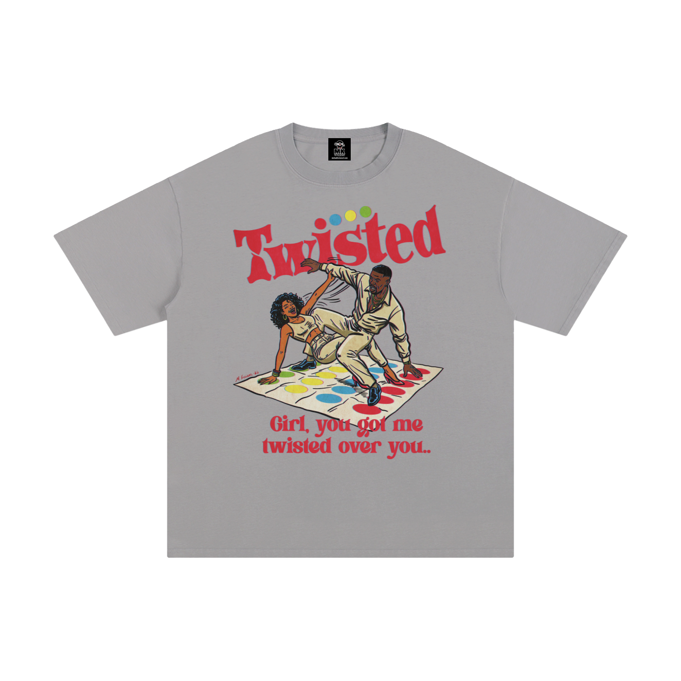 Twisted - Unisex Pure Cotton T-Shirt