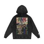 Ram - Snow Washed Loose Cotton Hoodie