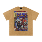Big Fish Theory - Snow Washed Oversized Cotton T-Shirt