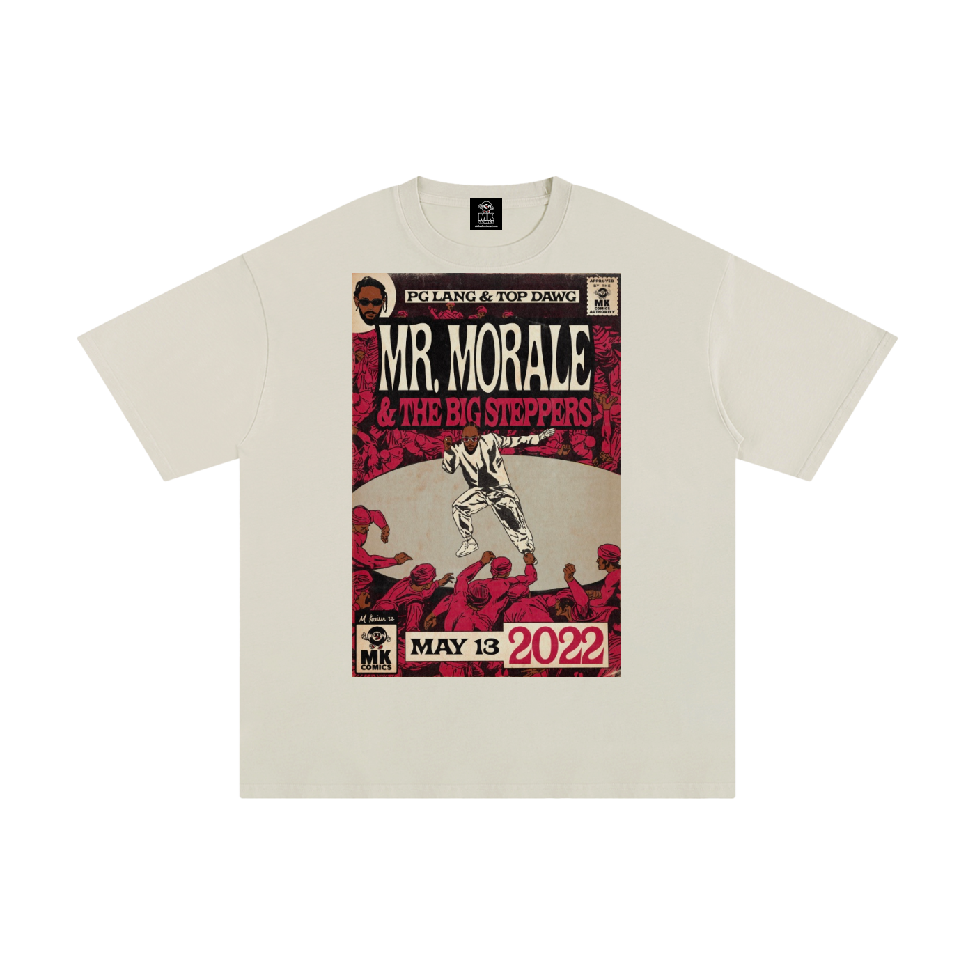 Mr. Morale & the Big Steppers - Unisex Pure Cotton T-Shirt