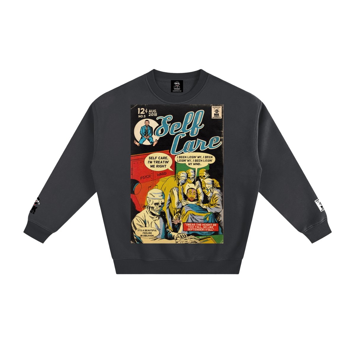 Self Care - Fleeced Sweatshirt