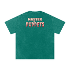 Master of Puppets - Snow Washed Oversized Cotton T-Shirt