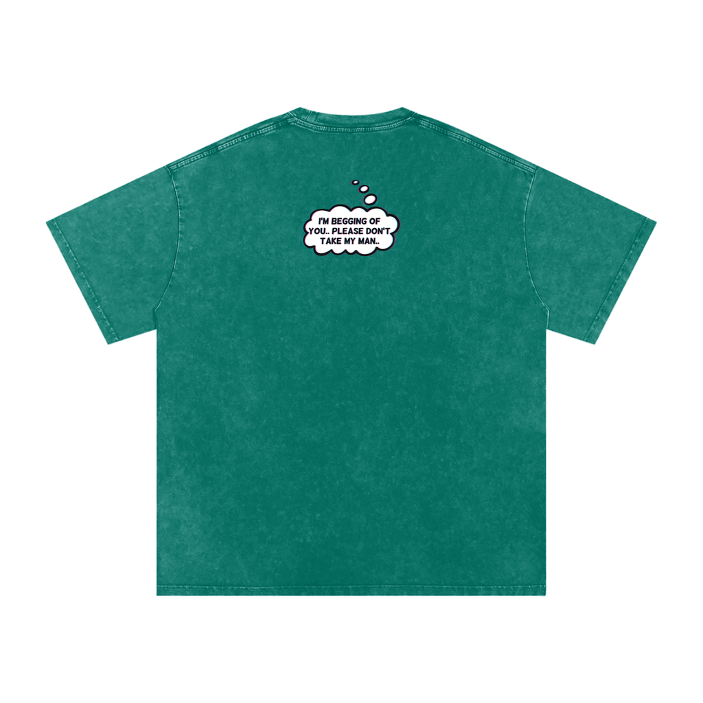 Jolene - Snow Washed Oversized Cotton T-Shirt