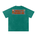 What's Going On - Snow Washed Oversized Cotton T-Shirt