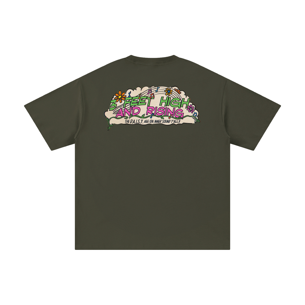 3 Feet High & Rising - Unisex Pure Cotton T-Shirt