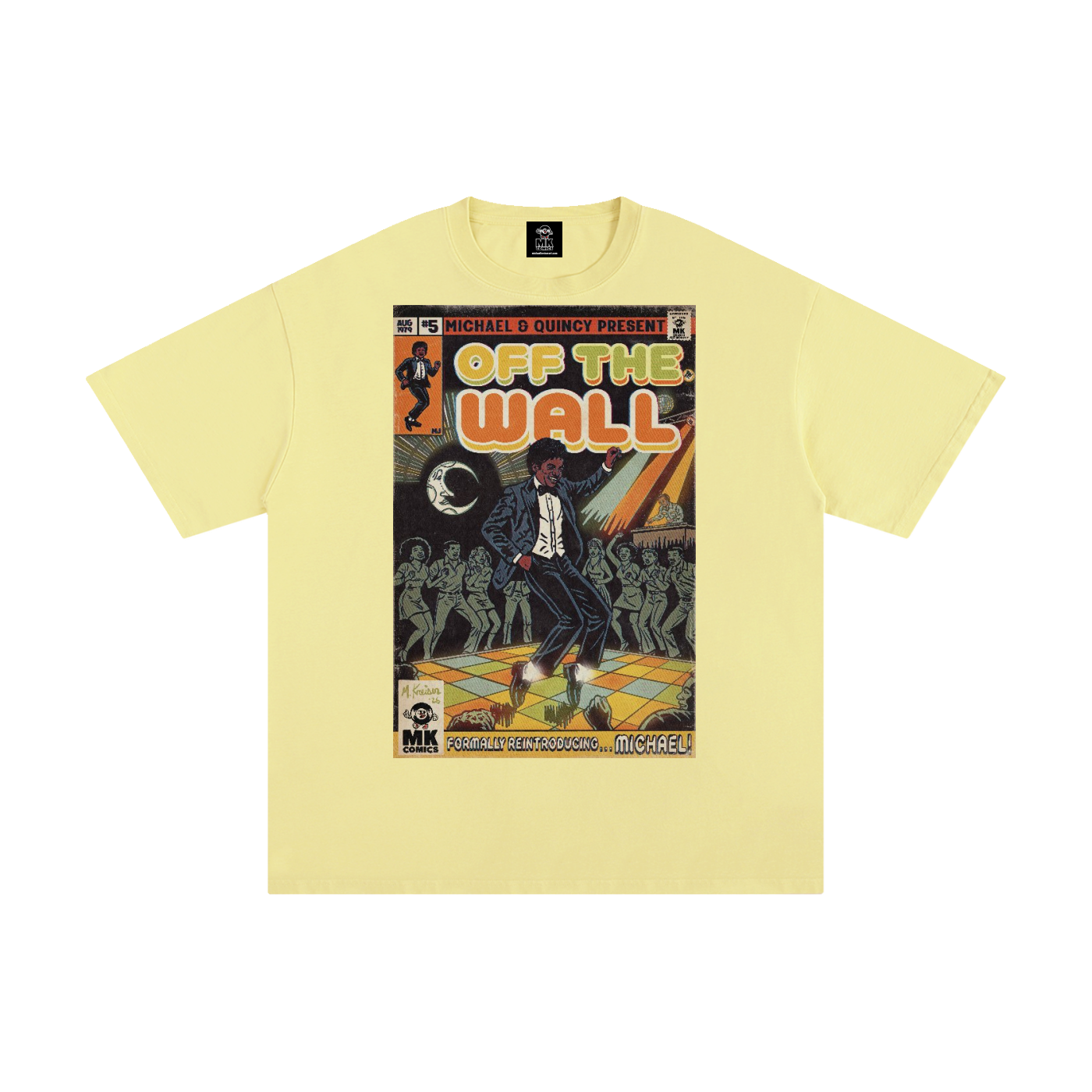 Off the Wall - Unisex Pure Cotton T-Shirt
