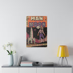 Man On The Moon - Matte Canvas, Stretched, 0.75"