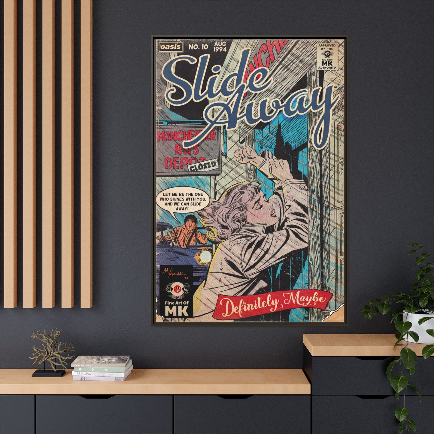 Oasis - Slide Away - Gallery Canvas Wraps, Vertical Frame