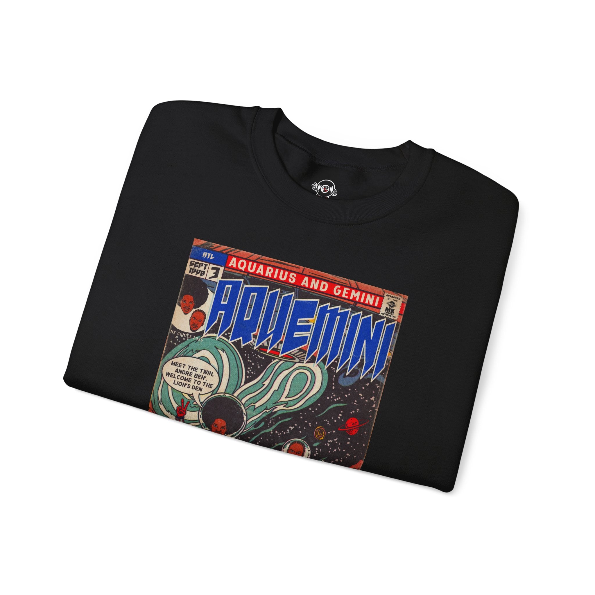 Aquemini - Comic Book Art - Unisex Heavy Blend™ Crewneck Sweatshirt