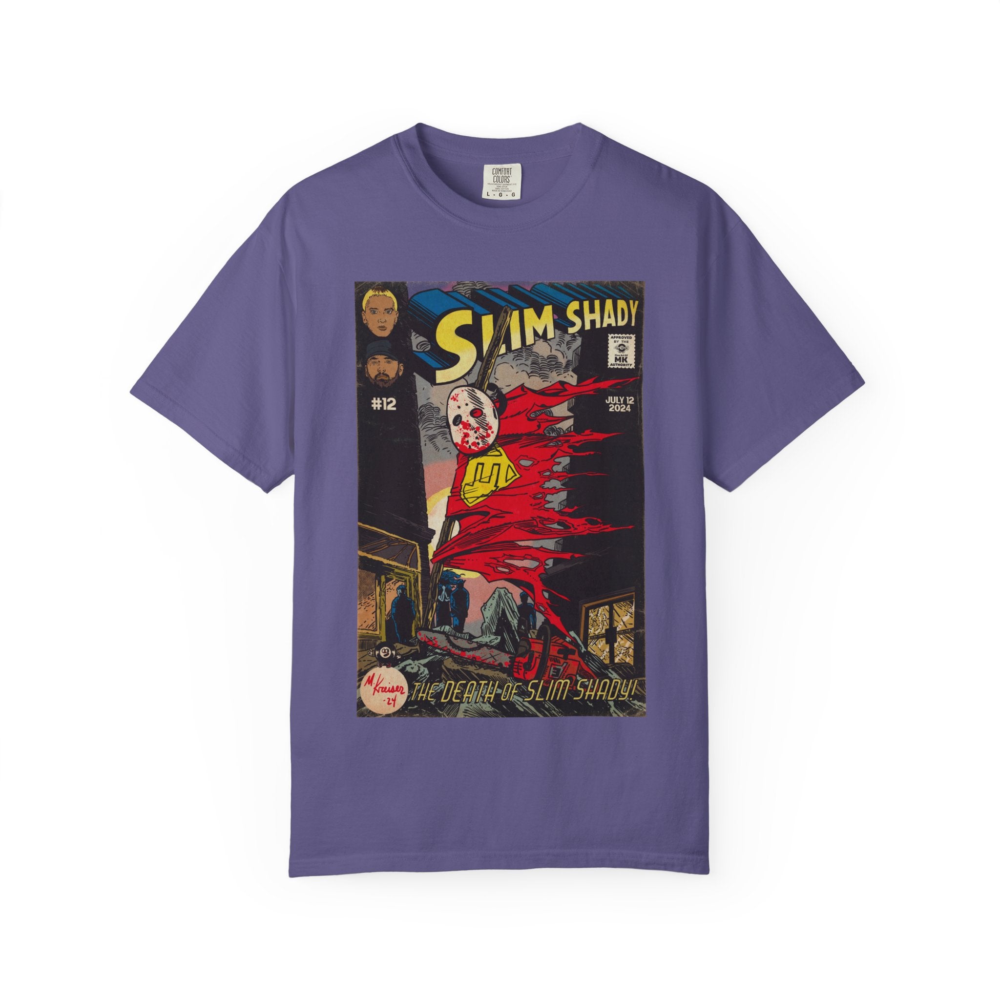 Death of Slim Shady - Unisex Comfort Colors T-shirt