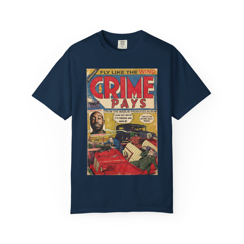 Crime Pays - Unisex Comfort Colors T-shirt
