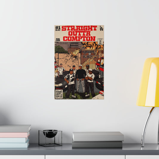 Straight Outta Compton - Vertical Matte Poster
