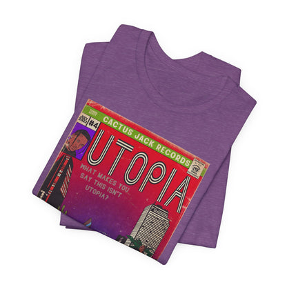 Travis Scott - Utopia - Unisex Jersey Short Sleeve Tee