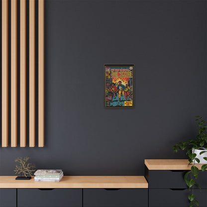 The Score - Matte Canvas, Framed (Multi-color)