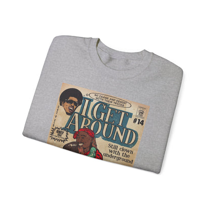 2Pac - I Get Around - Tupac - Unisex Heavy Blend™ Crewneck Sweatshirt