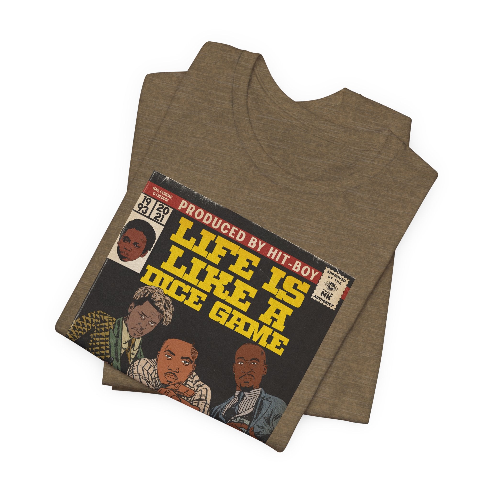 Life is like a Dice Game - Unisex Jersey Short Sleeve Tee
