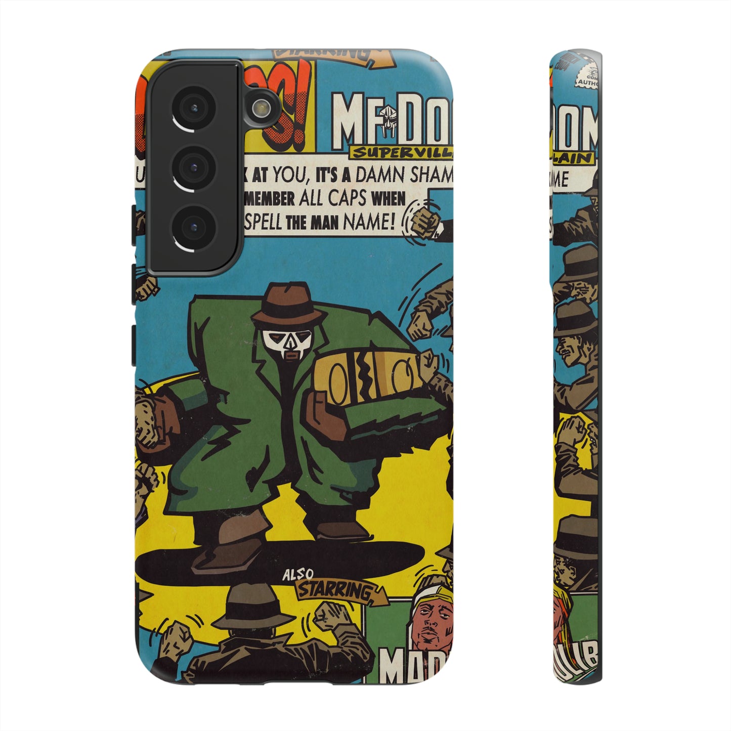 MF DOOM - All Caps - Tough Phone Cases