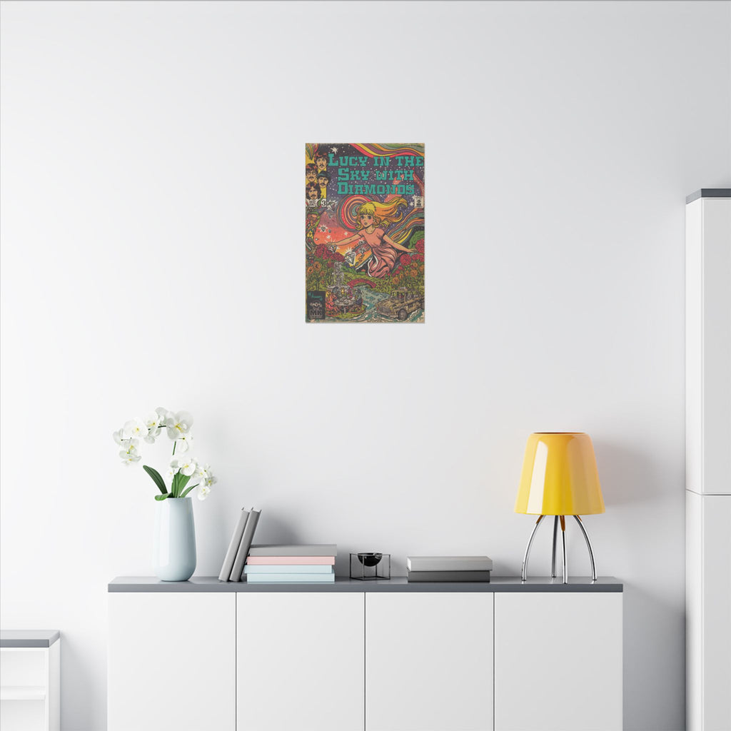 Lucy in the Sky with Diamonds - Matte Canvas, Stretched, 0.75" (Multi-Size)