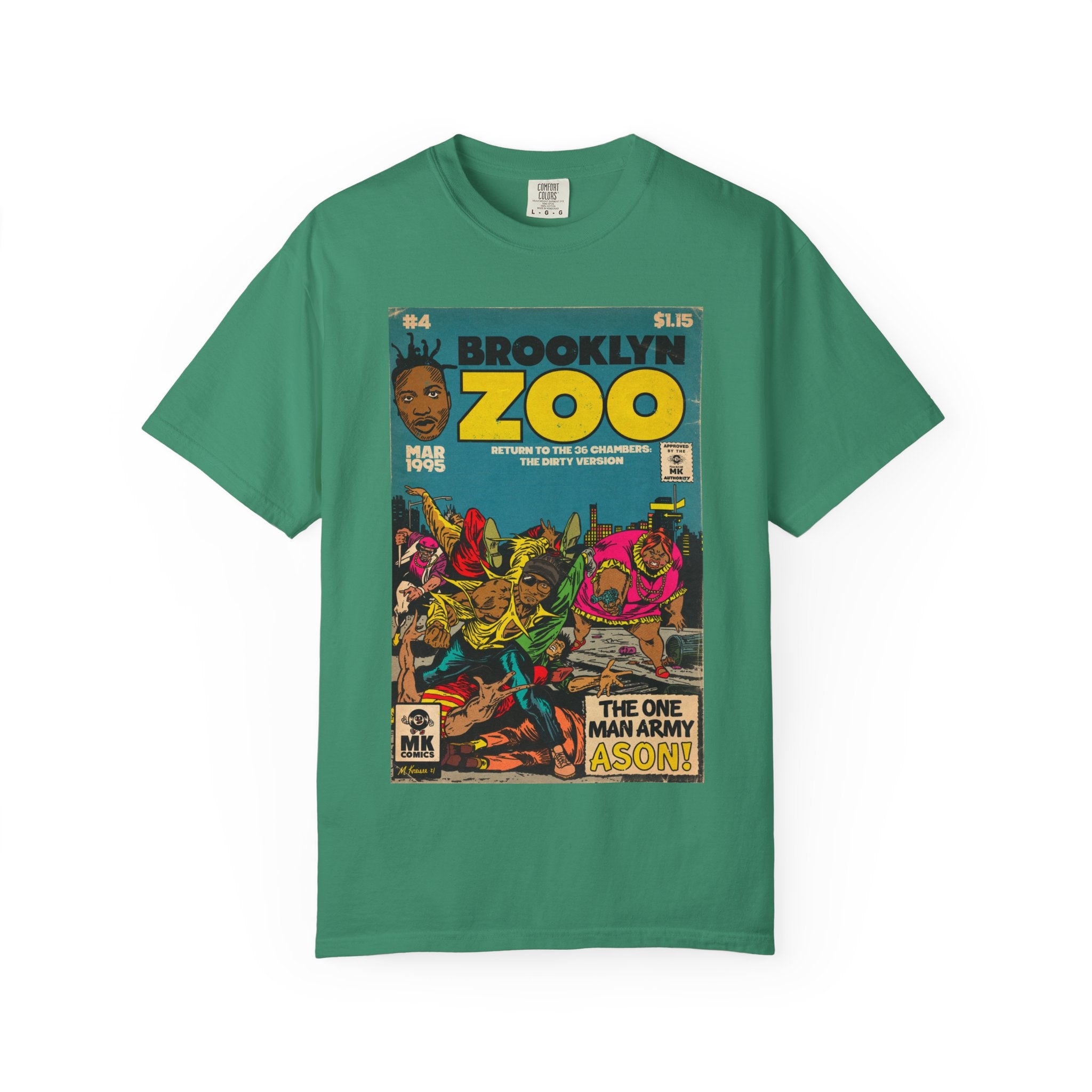 Brooklyn Zoo - Unisex Comfort Colors T-shirt