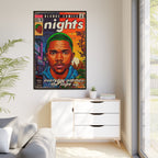 Nights - Matte Canvas, Framed (Multi-color)