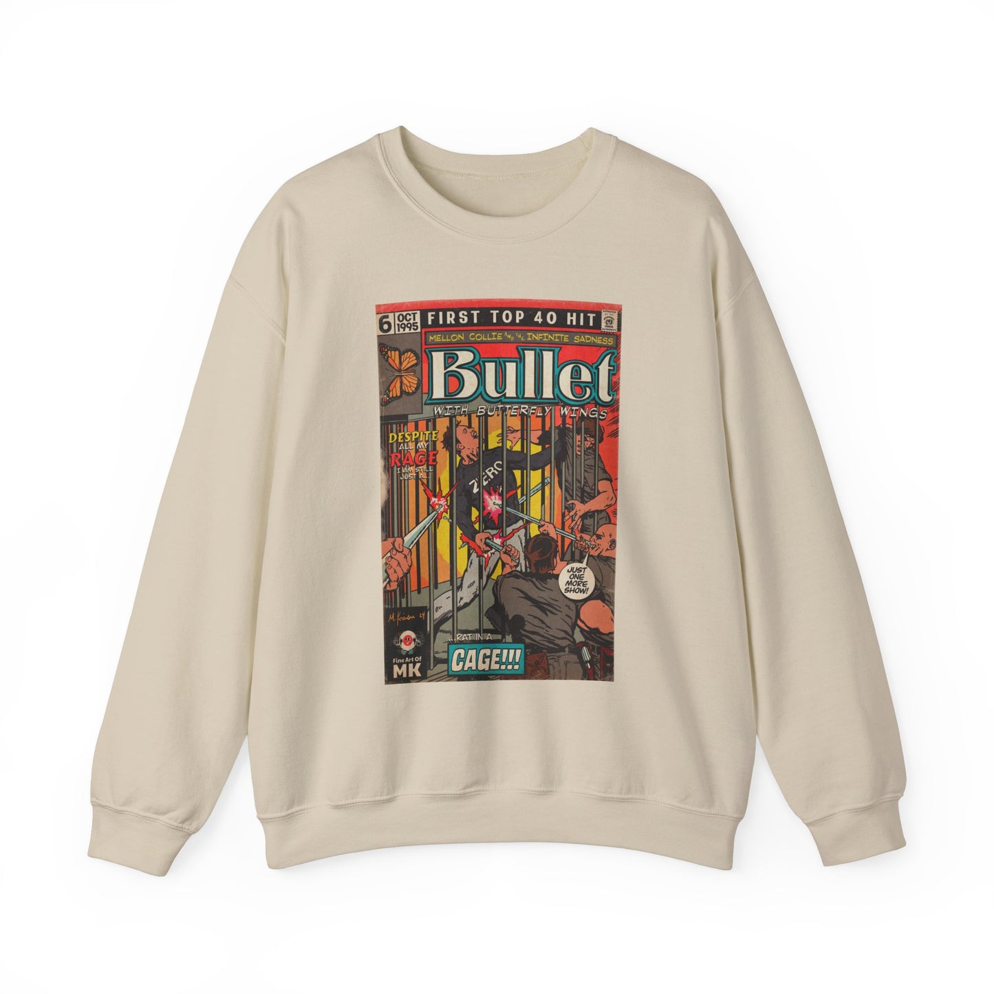 Smashing Pumpkins - Bullet With Butterfly Wings - Unisex Heavy Blend™ Crewneck Sweatshirt