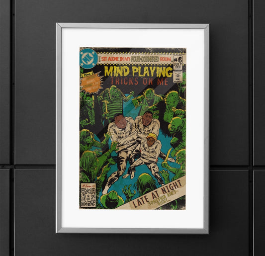 Mind Playing Tricks - Vertical Matte Poster