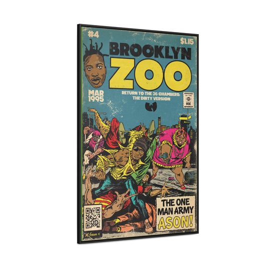 Ol’ Dirty Bastard - Brooklyn Zoo - Gallery Canvas Wraps, Vertical Frame
